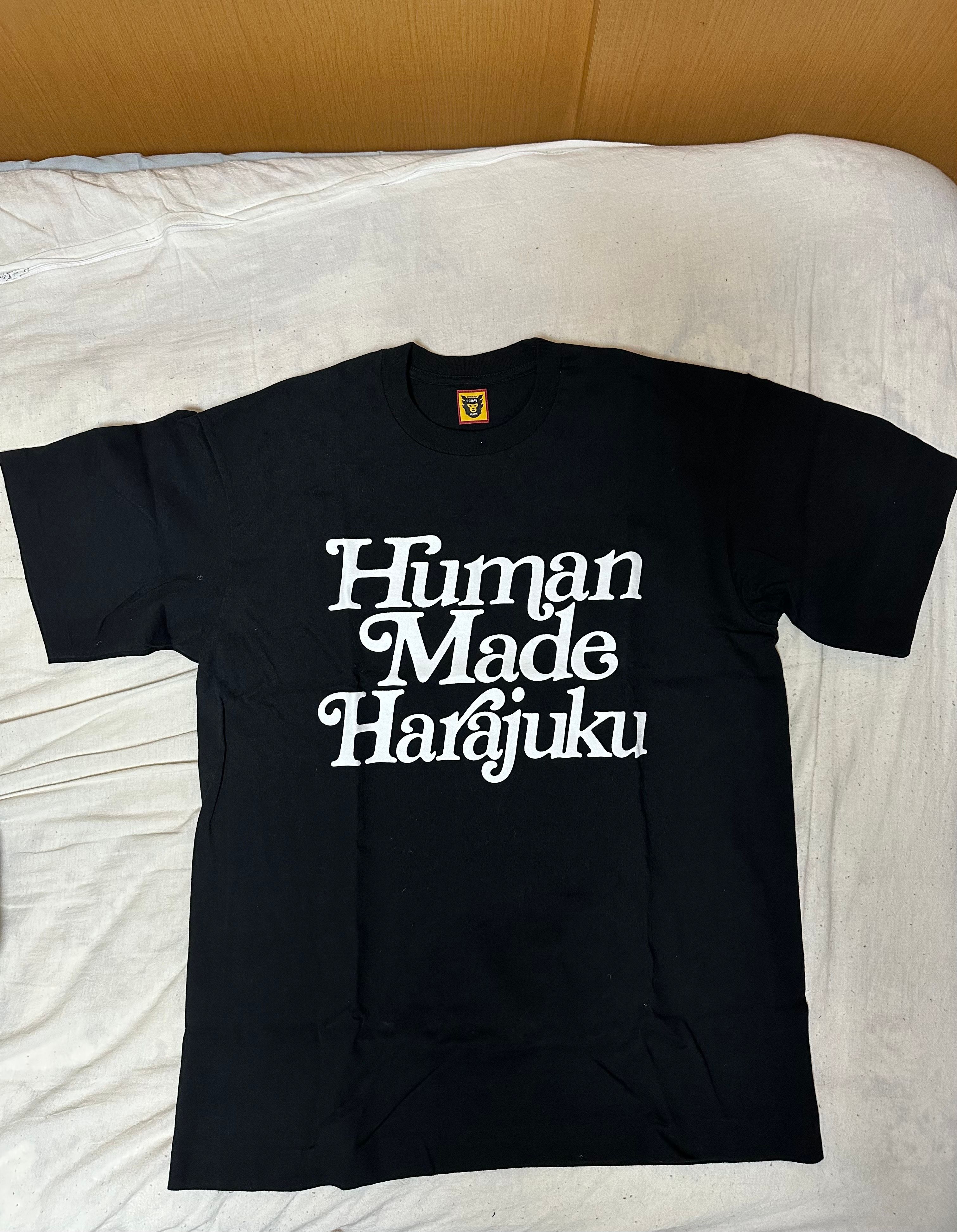 HUMAN MADE Girls Don't Cry Harajuku T-Shirt #2 "Black" / VERDY