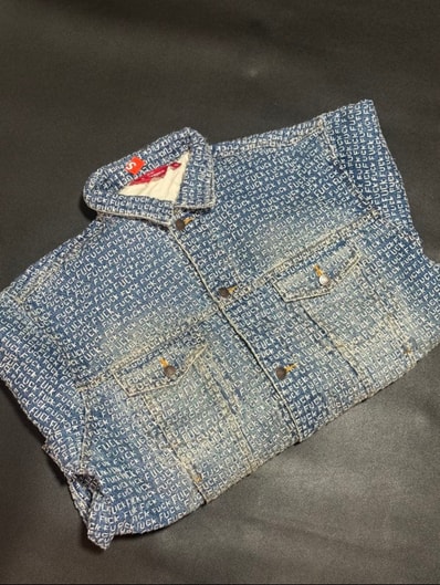 Supreme Fuck Stitch Denim Trucker Jacket "Blue"