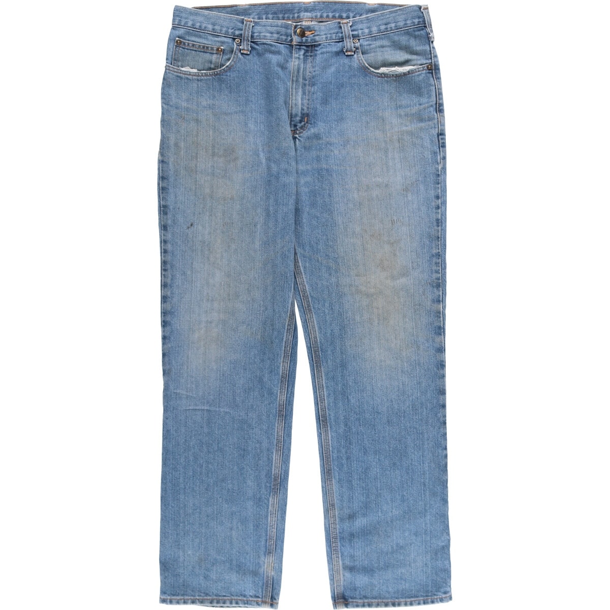 古着 カーハート Carhartt RELAXED FIT ストレートデニムパンツ メンズw36相当/eaa552821