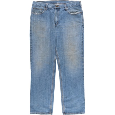 古着 カーハート Carhartt RELAXED FIT ストレートデニムパンツ メンズw36相当/eaa552821