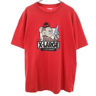 XLARGE エクストララージ キース 半袖 Tシャツ XL レッド KEITH