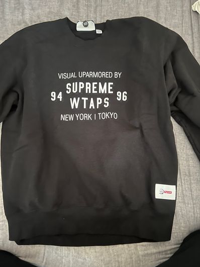 Supreme / WTAPS Crewneck "Black" 21274SPD-CSM03S