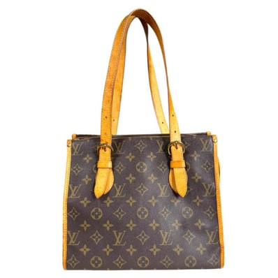 ルイヴィトン ポパンクール オ モノグラム ショルダーバッグ モノグラムキャンバス M40007 ブラウン レディース LOUIS VUITTON 中古