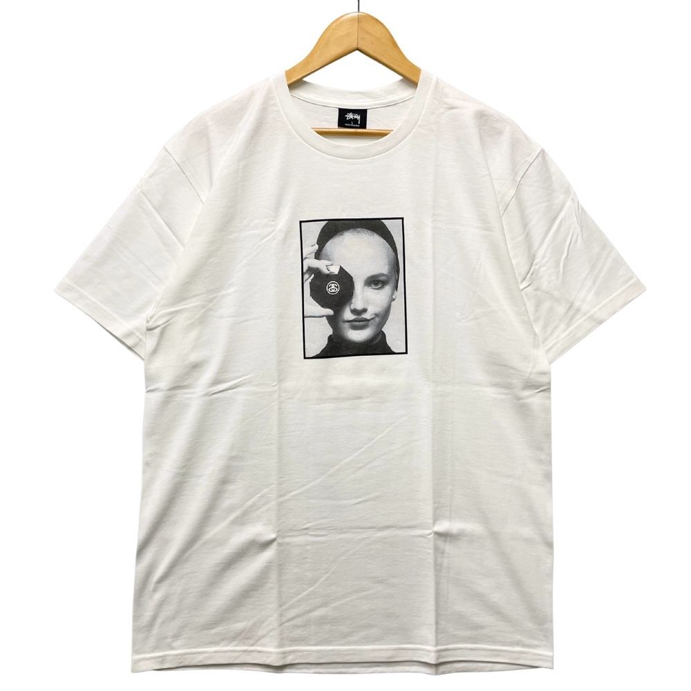 STUSSY ステューシー カールラガーフェルド 追悼 プリント Tシャツ 51897