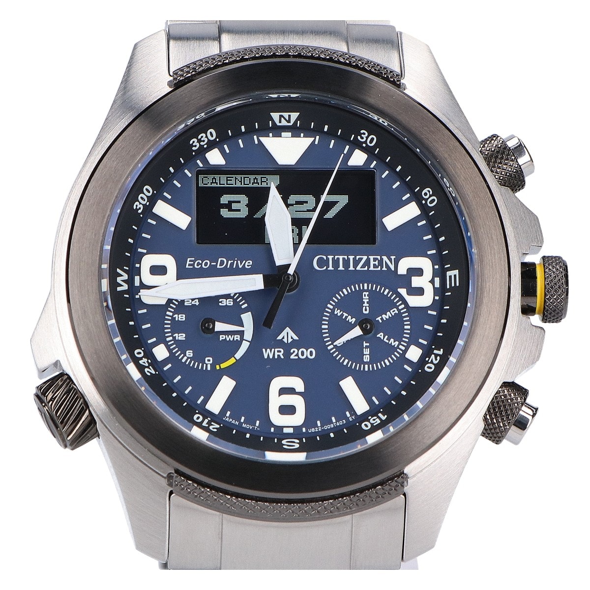 シチズン 【新品同様】JV1006-51L U822 LAND PROMASTER ランド プロマスター エコ・ドライブ