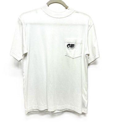 ディオール Dior ロゴ 193J635A0677 KENNY SCHARF コラボ ケニーシャーフ アパレル トップス 半袖Tシャツ コットン ホワイト