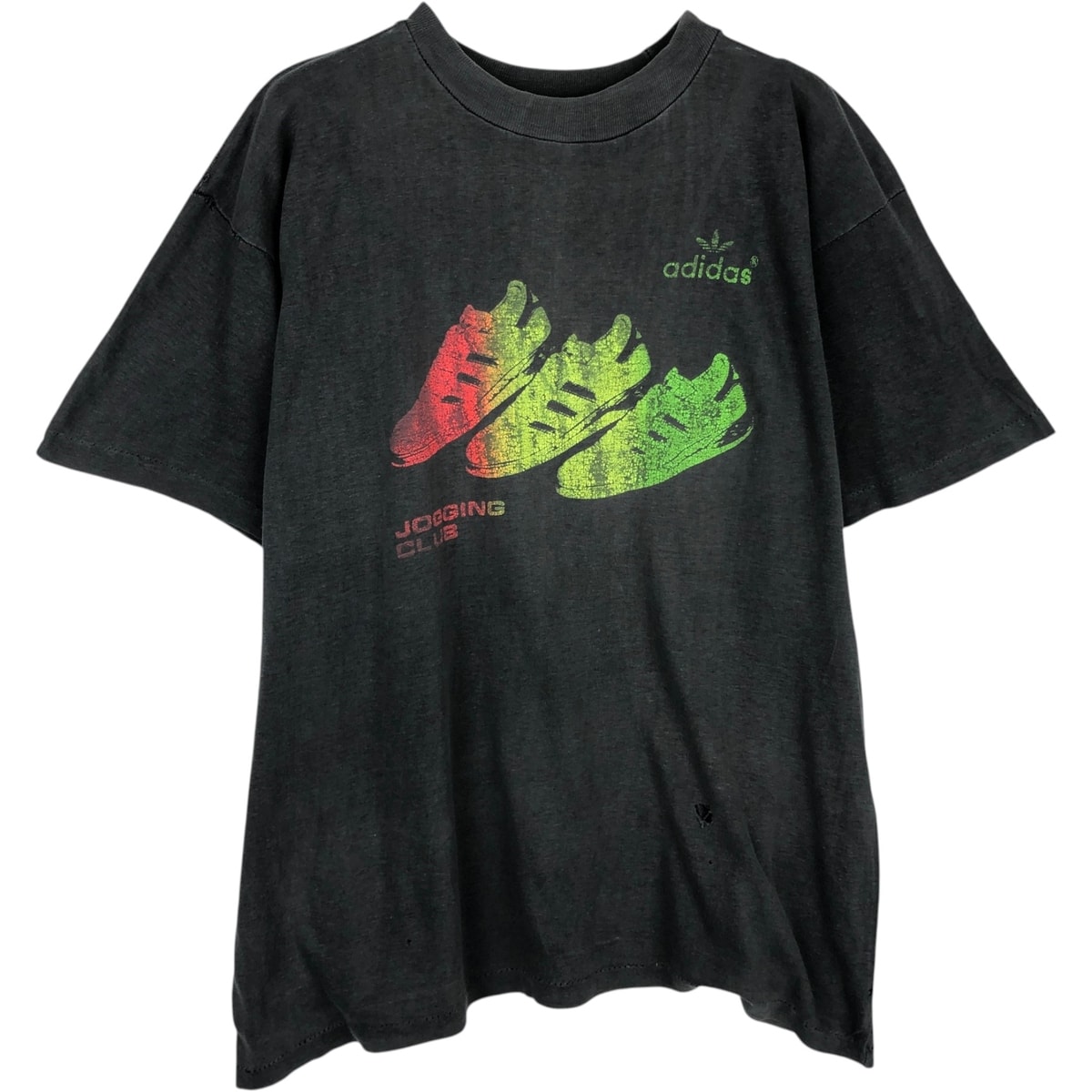 古着 アディダス adidas ロゴプリントTシャツ メンズL相当 ヴィンテージ/eaa639242