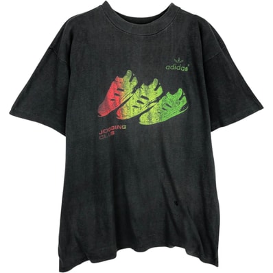 古着 アディダス adidas ロゴプリントTシャツ メンズL相当 ヴィンテージ/eaa639242