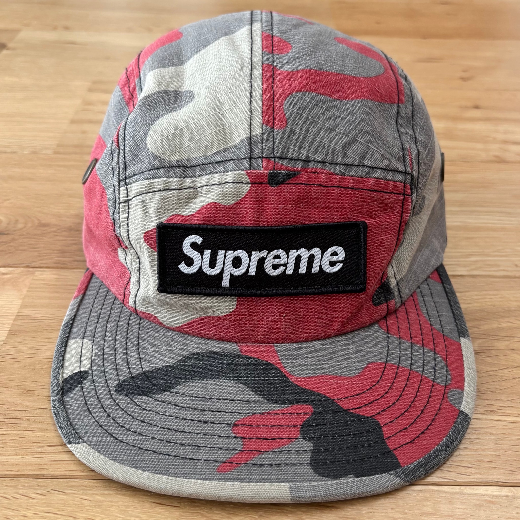 Supreme Military Camp Cap "Red Camo"