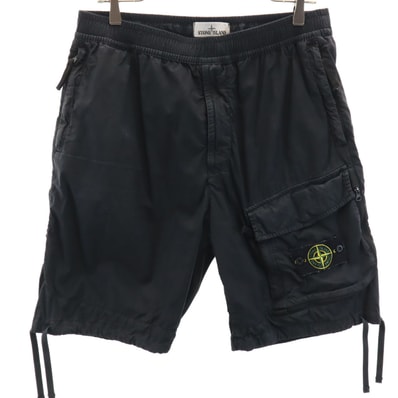 STONE ISLAND ストーンアイランド ショートパンツ W31 ブラック