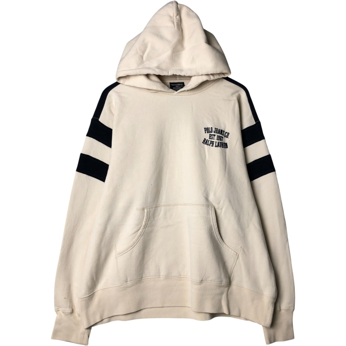 古着 00年代 ラルフローレン Ralph Lauren POLO JEANS COMPANY スウェットプルオーバーパーカー メンズXL相当/eaa576649