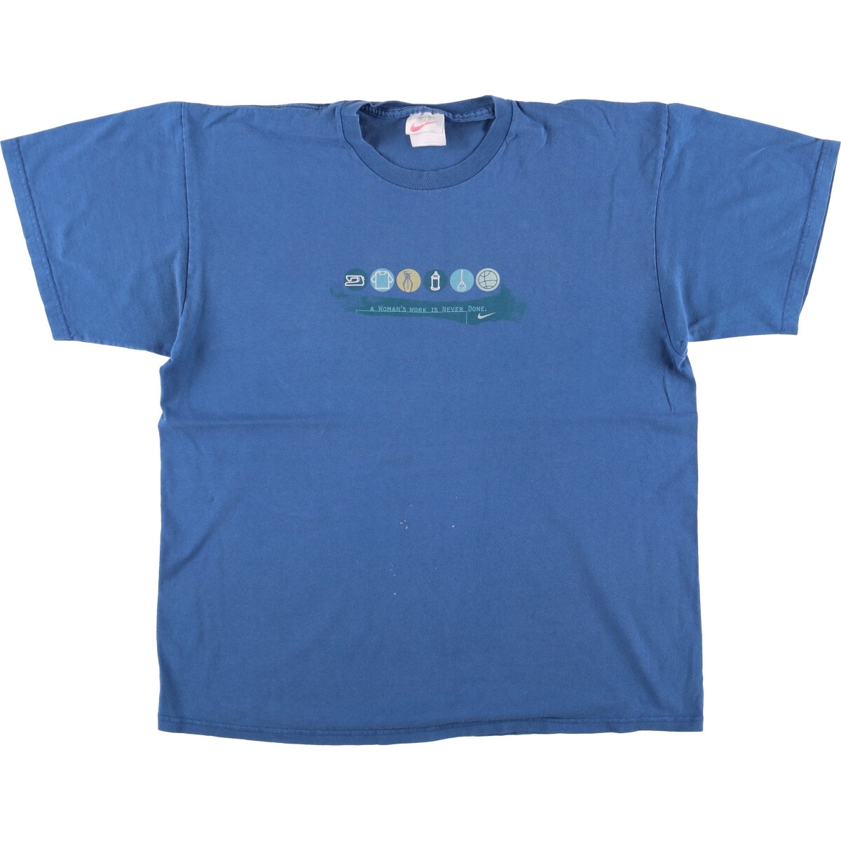 古着 ナイキ NIKE プリントTシャツ USA製 メンズL相当/eaa571129