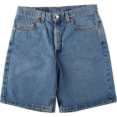 古着 00年代 リーバイス Levi's 550 RELAXED FIT デニムショーツ ショートパンツ USA製 メンズw34相当/eaa647988