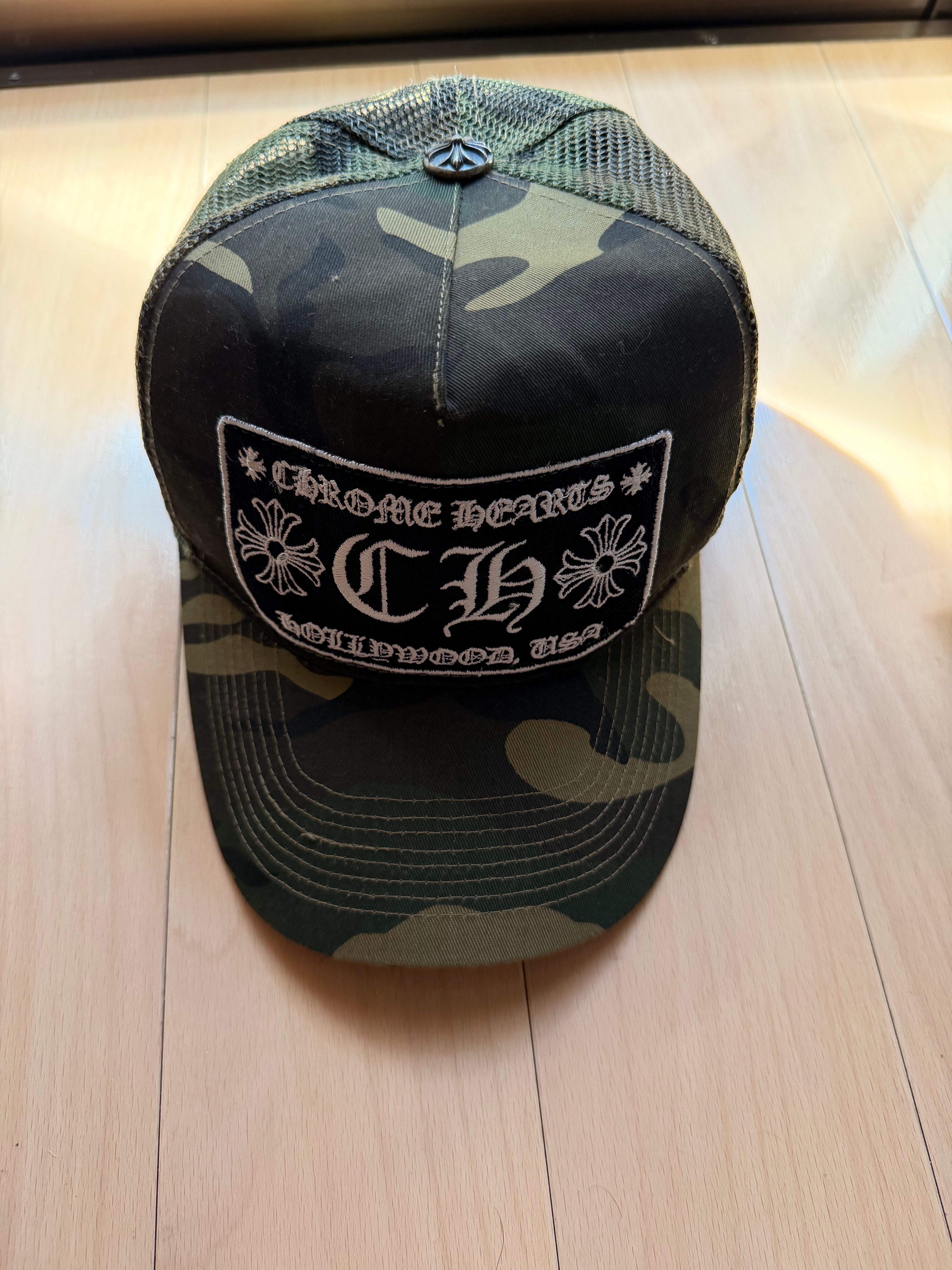 クロムハーツ トラッカー キャップ CH "カモフラージュ"