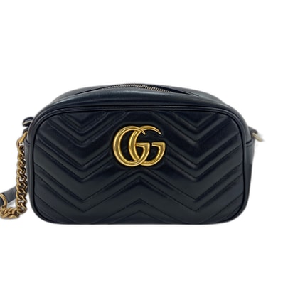 グッチ GUCCI GGマーモント ショルダーバッグ【中古】
