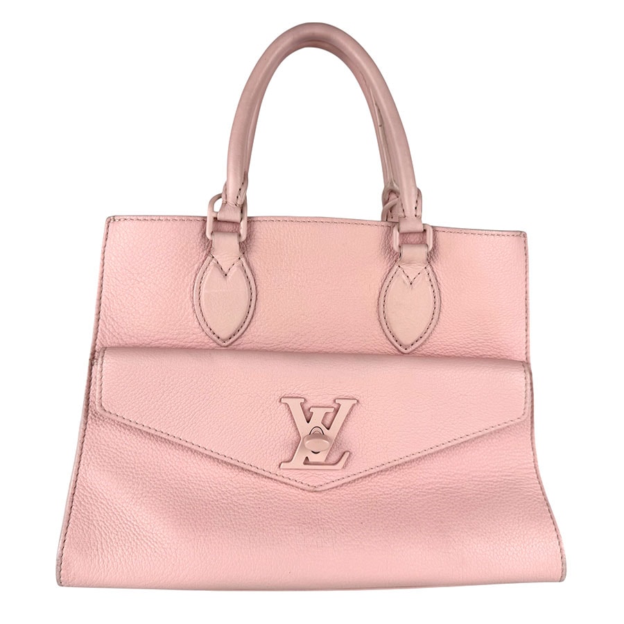 ルイ ヴィトン LOUIS VUITTON ハンドバッグ ショルダーバッグ ロックミー トートPM レザー ピンク レディース M55818【中古】 z8811