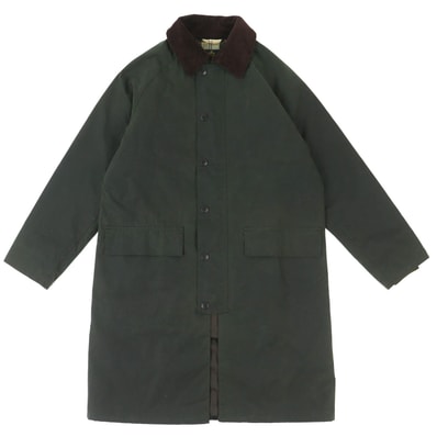 美品 バブアー NEW BURGHLEY WAX JACKET オイルドコート