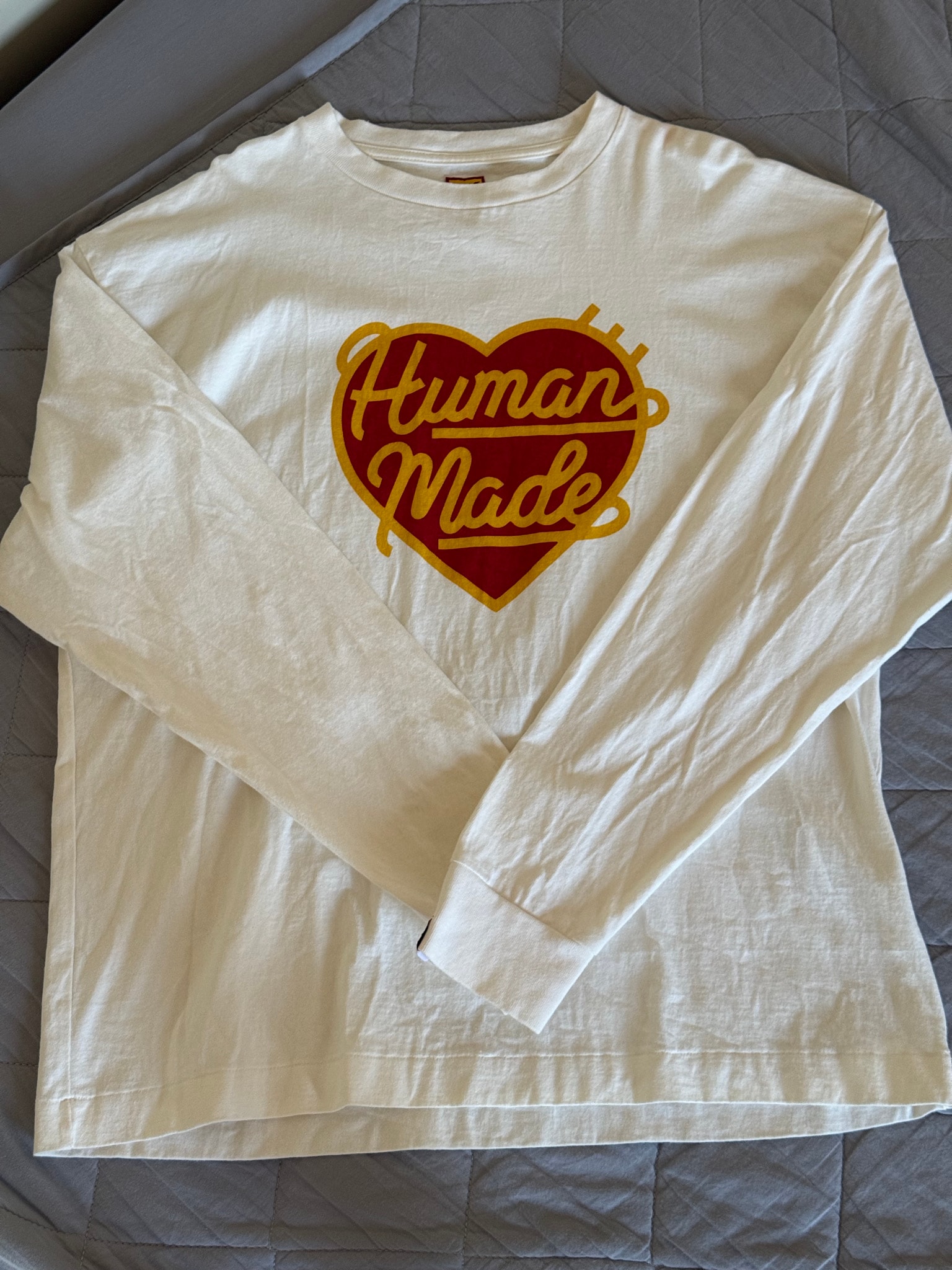 HUMAN MADE Graphic L/S T-Shirt #4 "White"