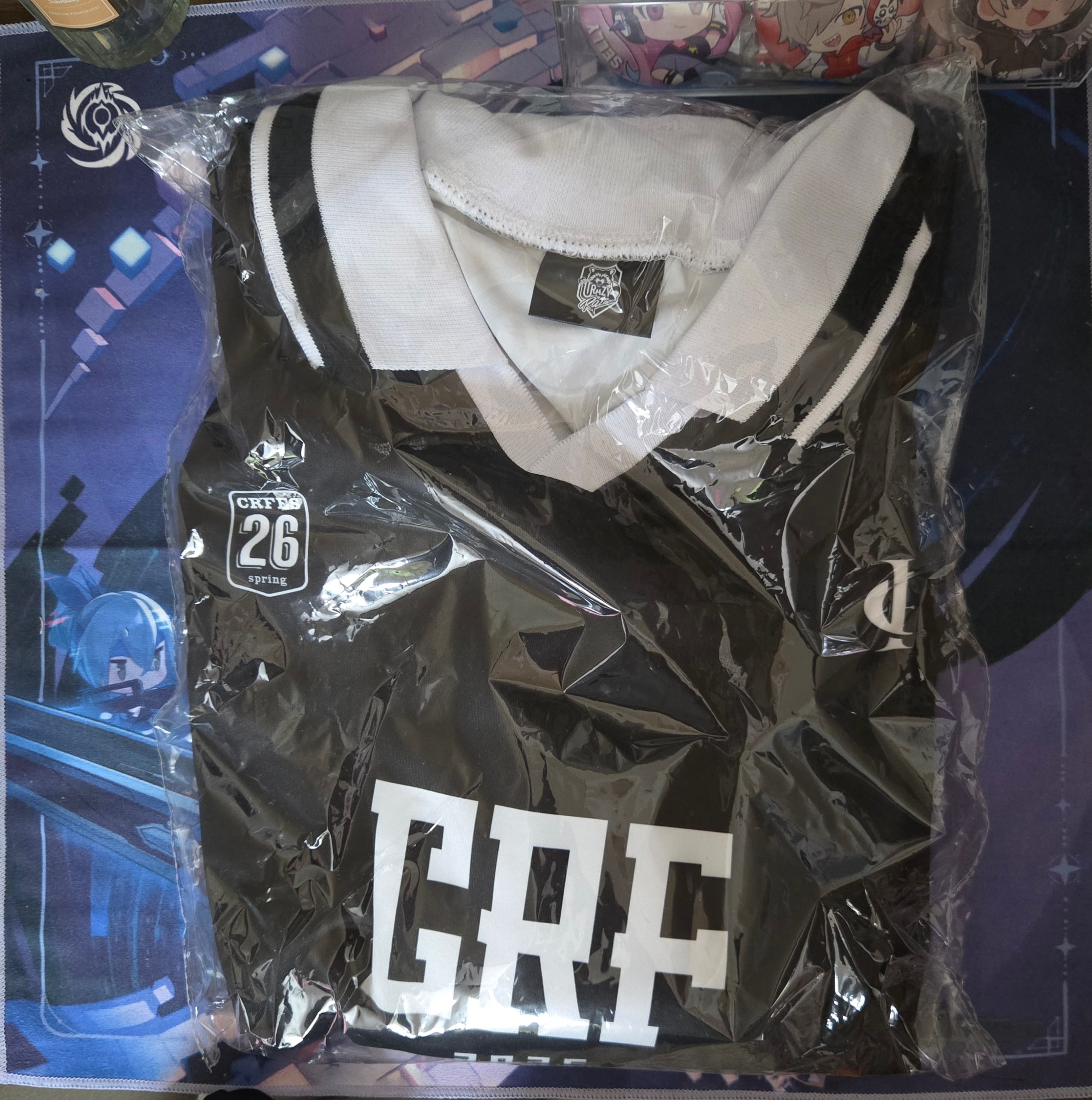 CRF(Crazy raccoon Fes)ユニフォーム風Tシャツ