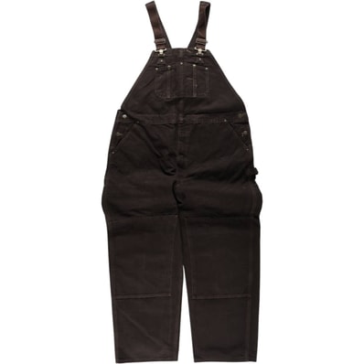 古着 ビックサイズ カーハート Carhartt ダブルニー ダック オーバーオール メンズw45相当/eaa633591
