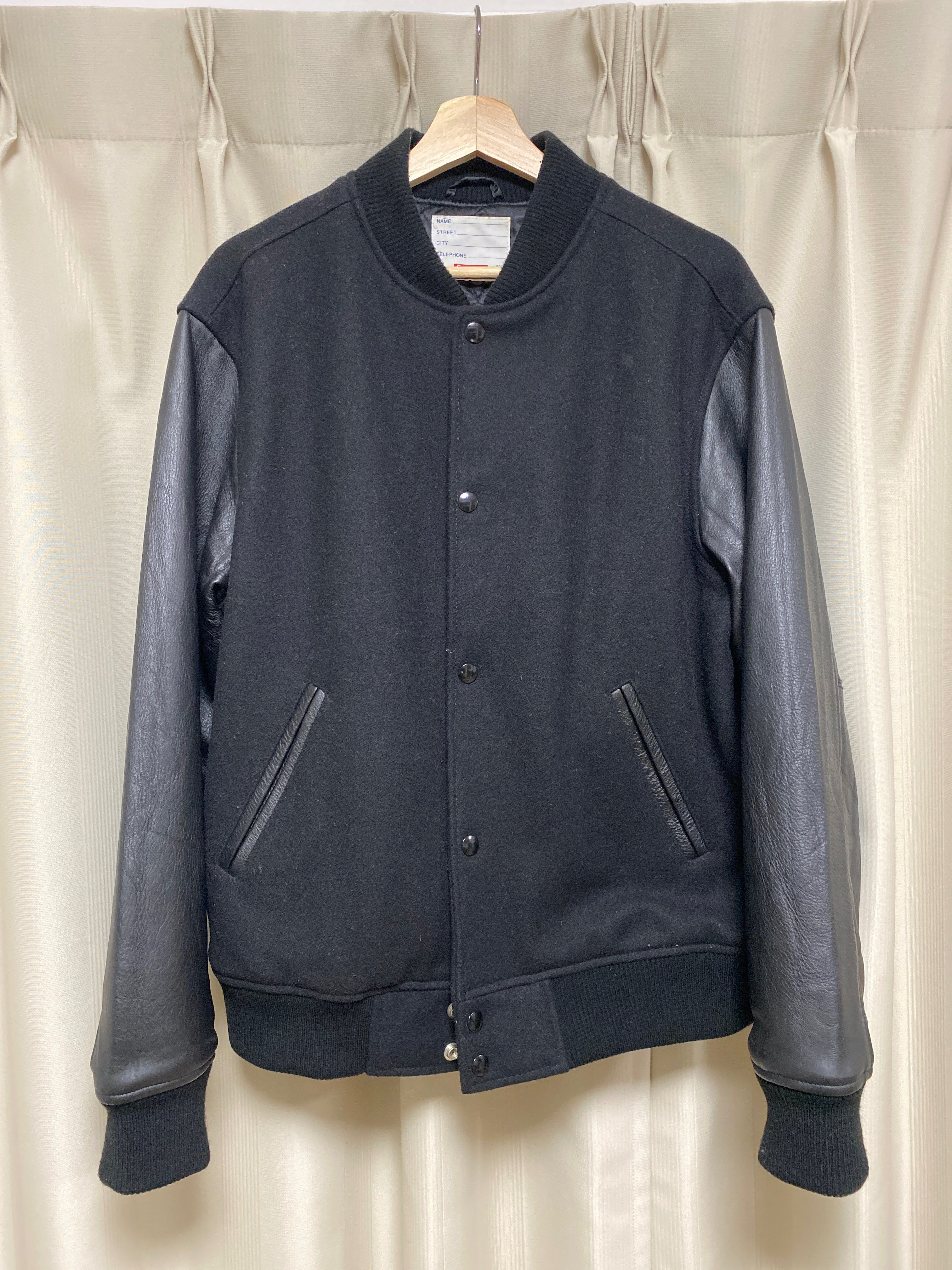 Supreme Motion Logo Varsity Jacket "Black"