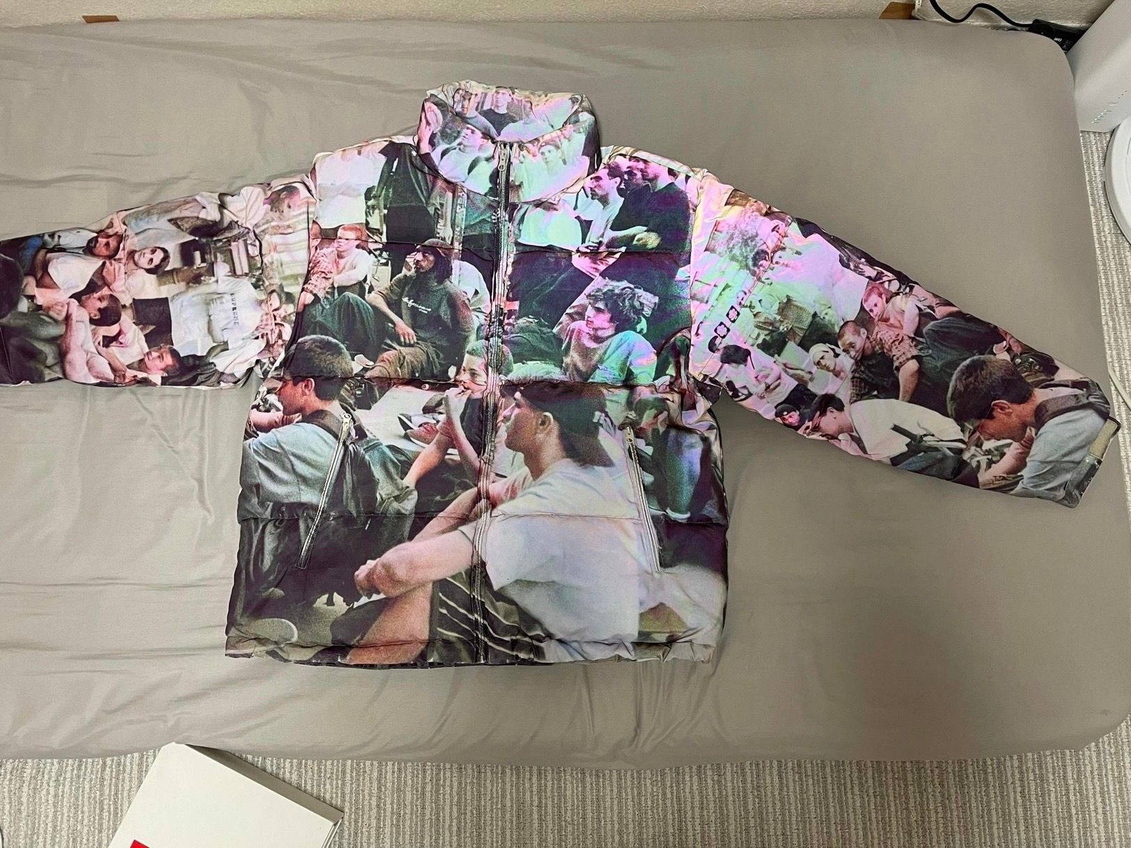 Supreme Lafayette Reflective Down Jacket "Multi"