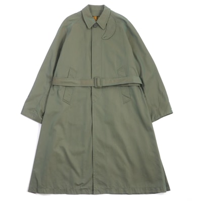 美品 エムエーエスユー
ステンカラーコート RAGLAN LONG COAT ラグランロングコート 玉虫色 メンズ 46 MUFW-CT0191