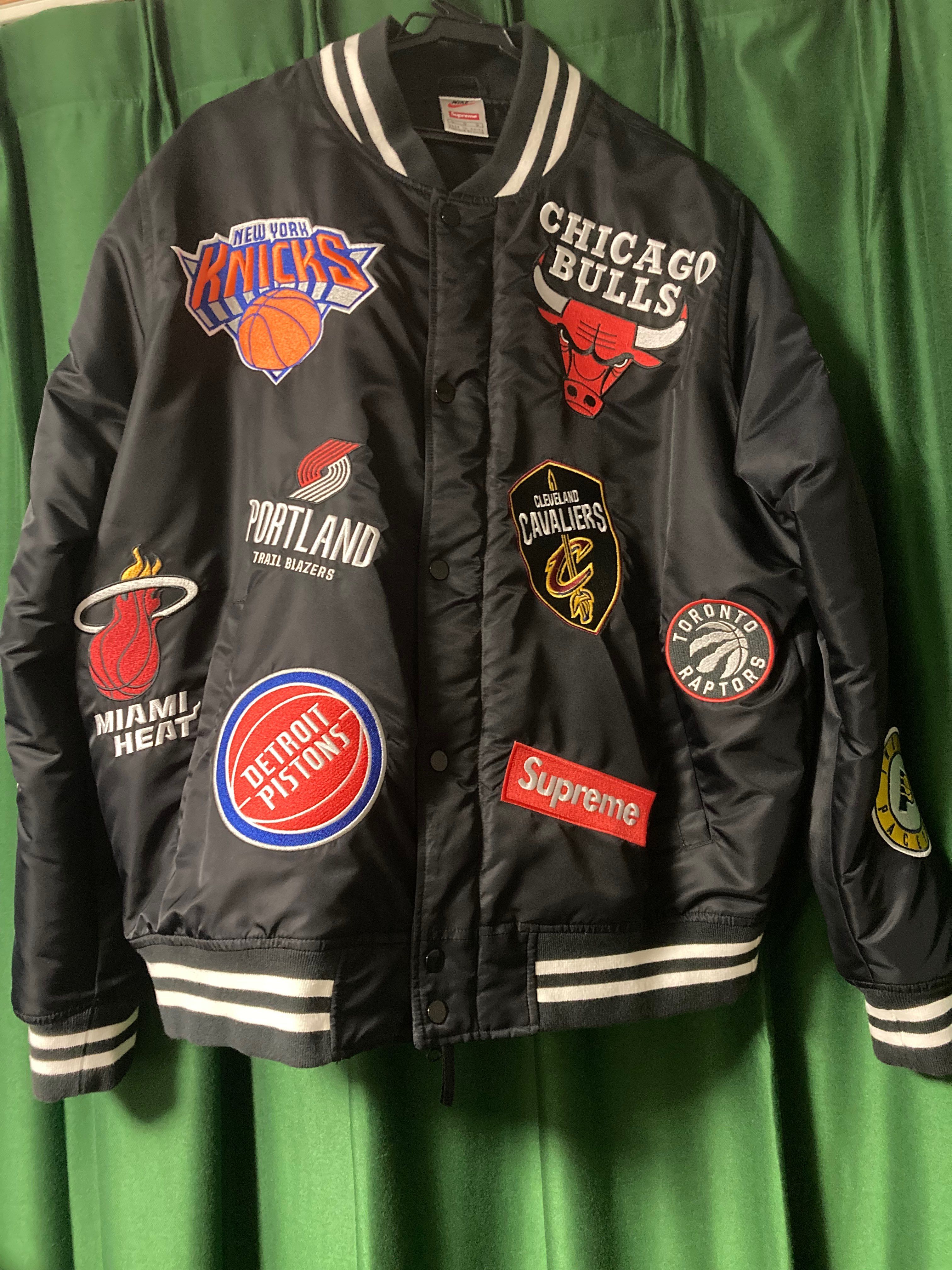 Supreme / Nike®/NBA Teams Warm-Up Jacket "Black"