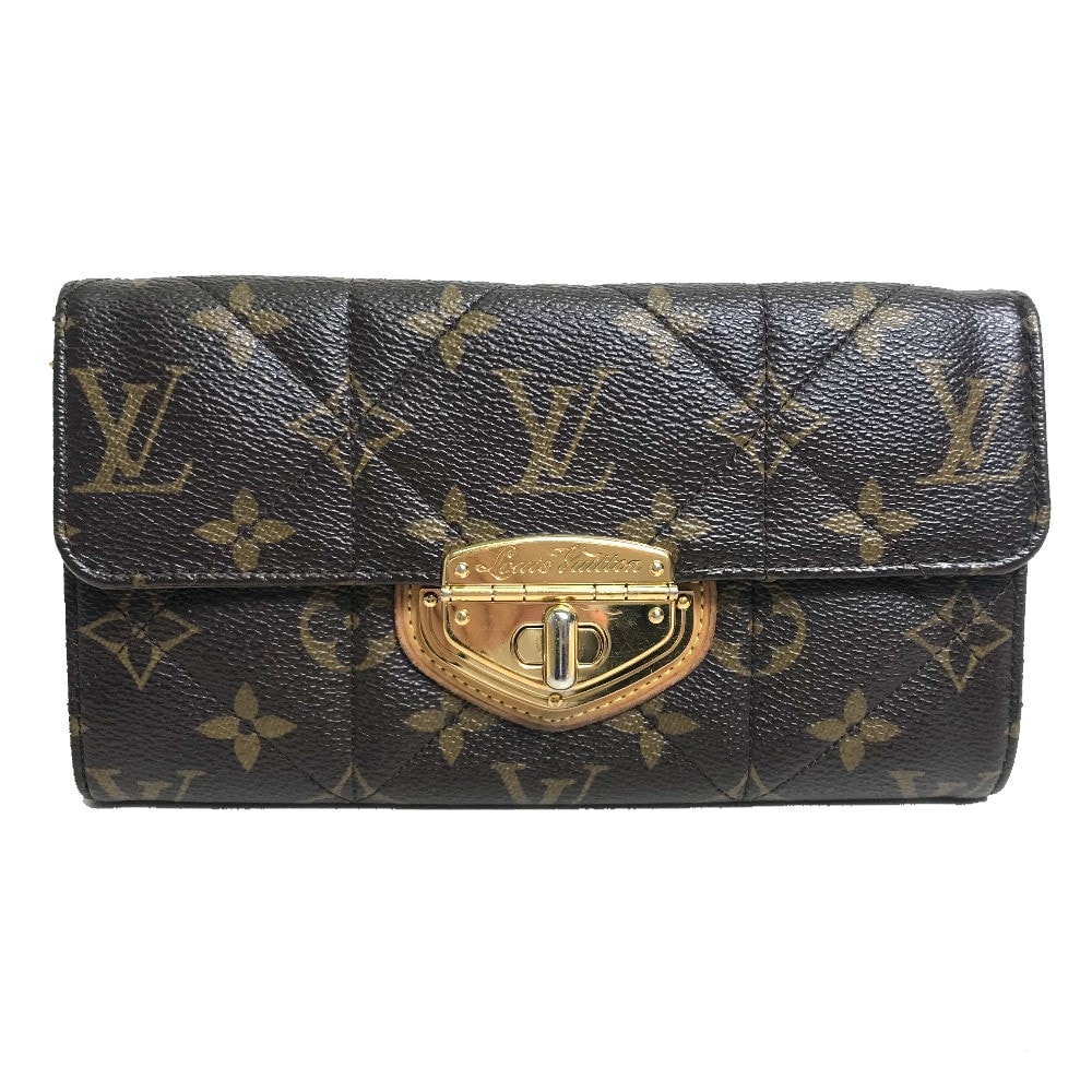 ルイヴィトン LOUIS VUITTON ポルトフォイユ サラ M66556 モノグラム エトワール ウォレット 財布 長財布 モノグラムキャンバス ブラウン