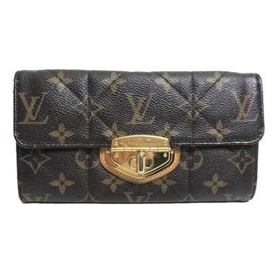 ルイヴィトン LOUIS VUITTON ポルトフォイユ サラ M66556 モノグラム エトワール ウォレット 財布 長財布 モノグラムキャンバス ブラウン