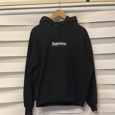 Supreme Box Logo Hooded Sweatshirt "Black" (23FW)
