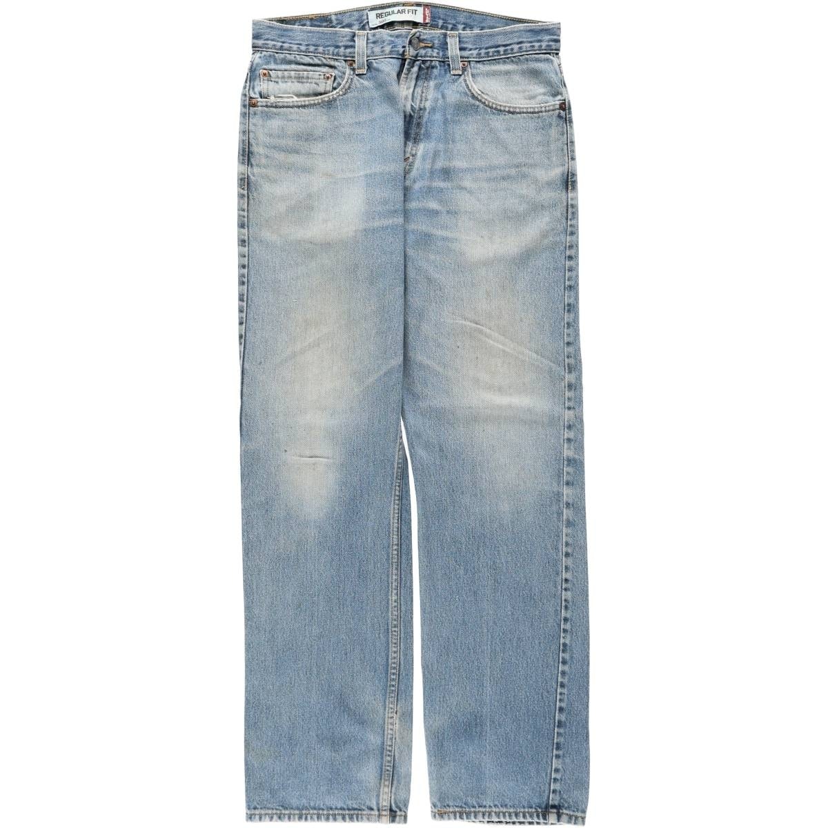 古着 リーバイス Levi's 505 REGULAR FIT テーパードデニムパンツ メンズw34相当/eaa673835