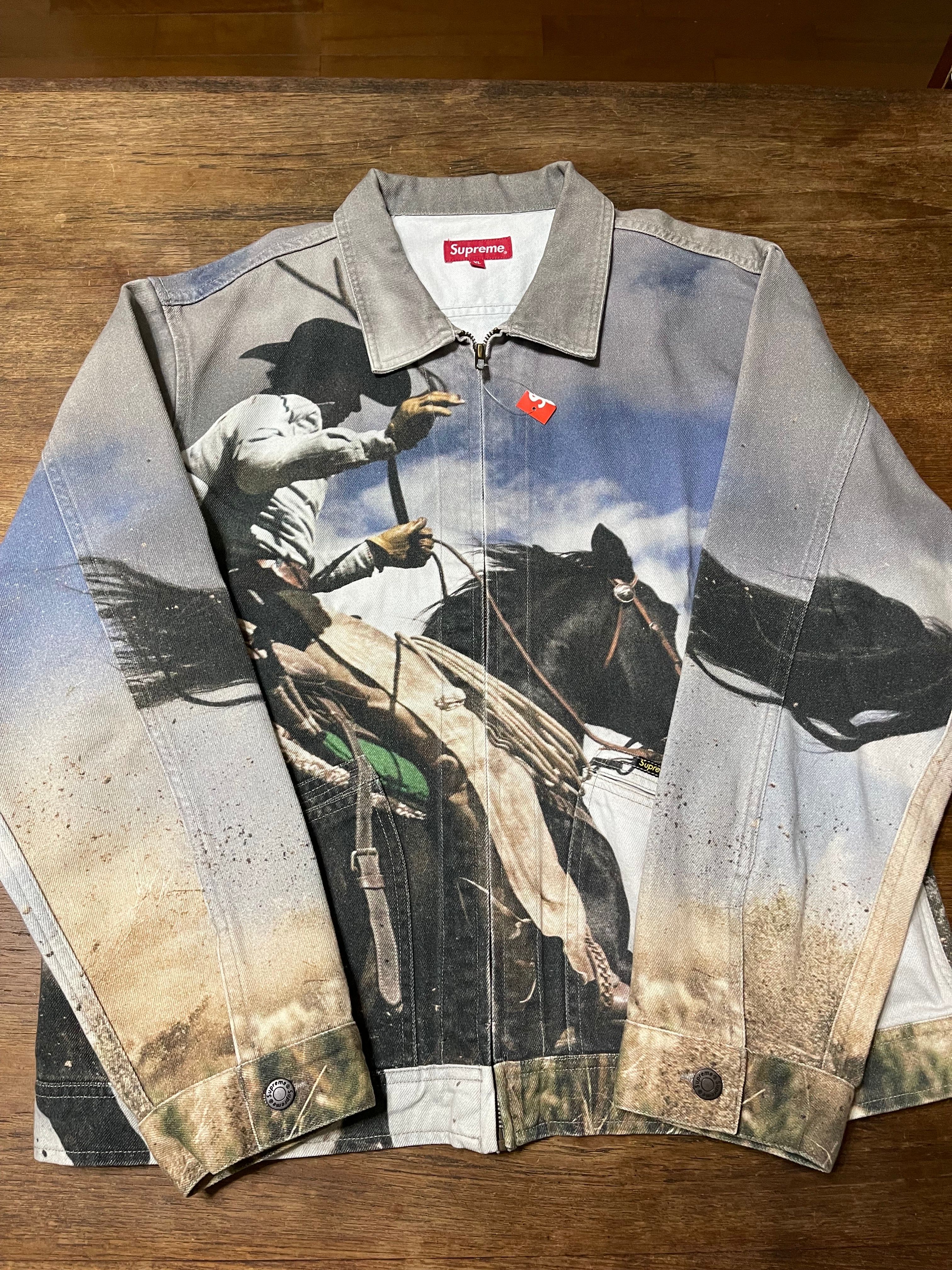 Supreme Cowboy Denim Work Jacket "Multi"