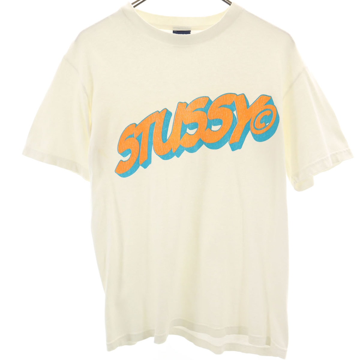 D (傷や汚れあり)】STUSSY ステューシー 90s 00s USA製 オールド 紺