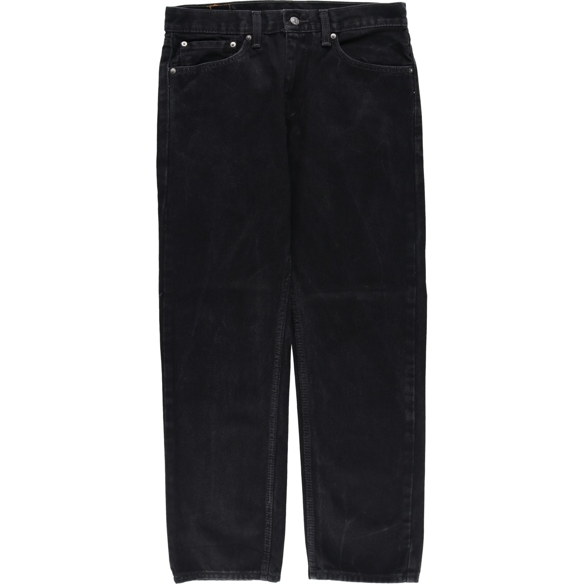 古着 リーバイス Levi's 505 ブラックデニム テーパードデニムパンツ メンズw34相当/eaa615655