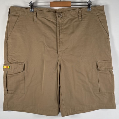 古着 00’s/00年代 レッドキャップ RED KAP ショートパンツ 大きいサイズ ワークショーツ ワンポイントロゴ w42 ベージュ系 メンズ