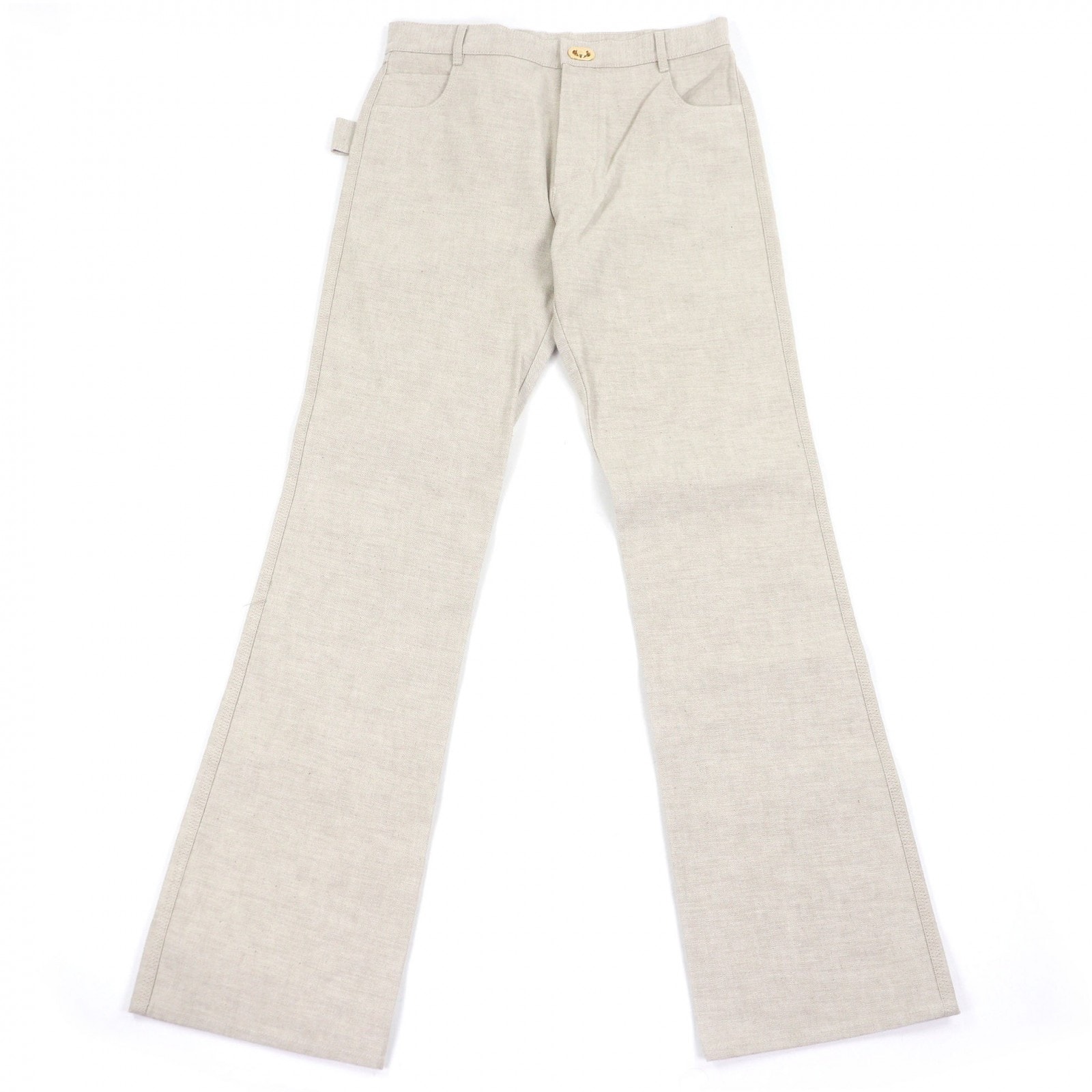 極美品 ボッテガヴェネタ パンツ ベージュ メンズ 46 636899