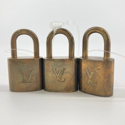 LOUIS VUITTON(ルイ・ヴィトン) パドロック×鍵 3点セット カデナ ゴールド