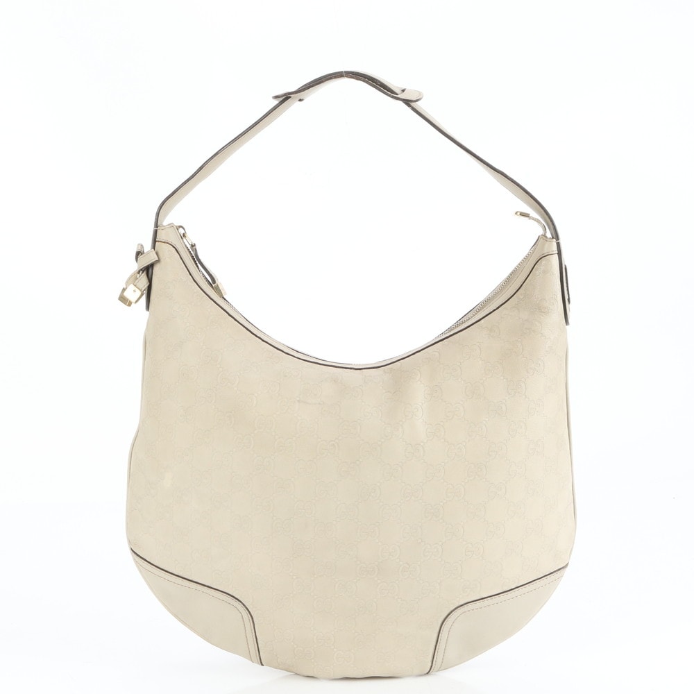 ■美品 グッチ グッチシマ 162882 ショルダーバッグ レザー