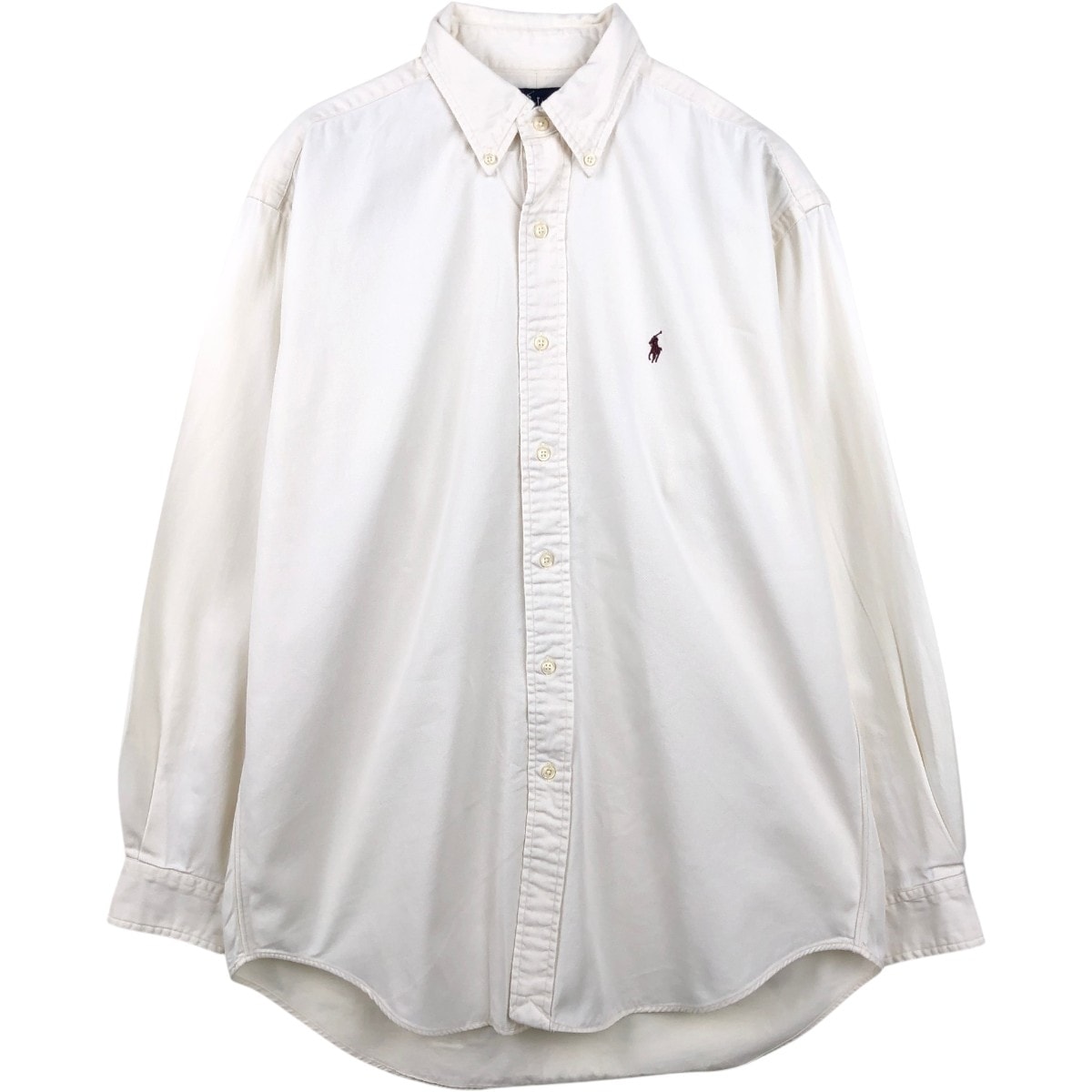 古着 ラルフローレン Ralph Lauren 長袖 ボタンダウンシャツ メンズM相当/eaa662956
