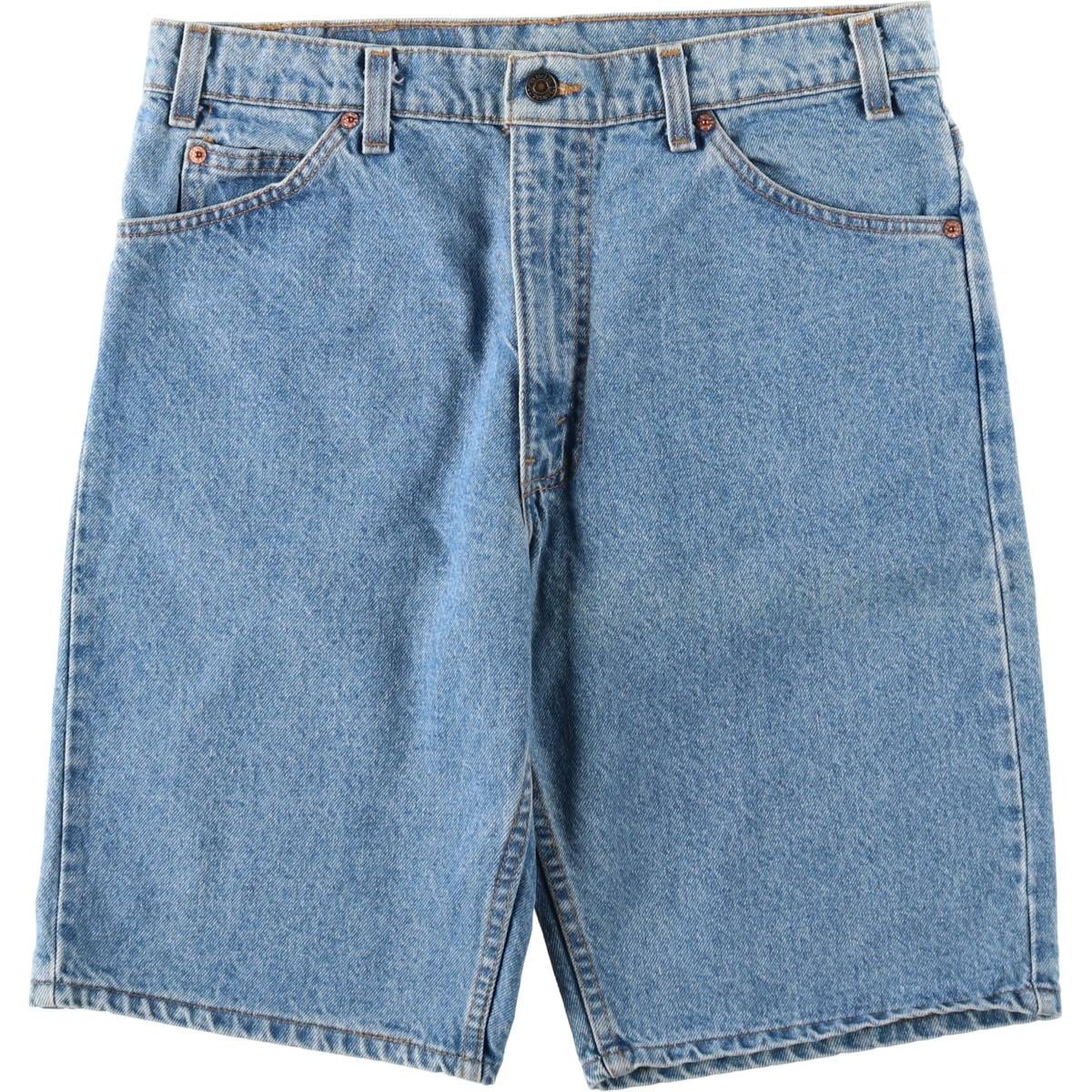 古着 90年代 リーバイス Levi's 550 オレンジタブ デニムショーツ ハーフパンツ ジョーツ USA製 メンズw34相当 ヴィンテージ/eaa653561