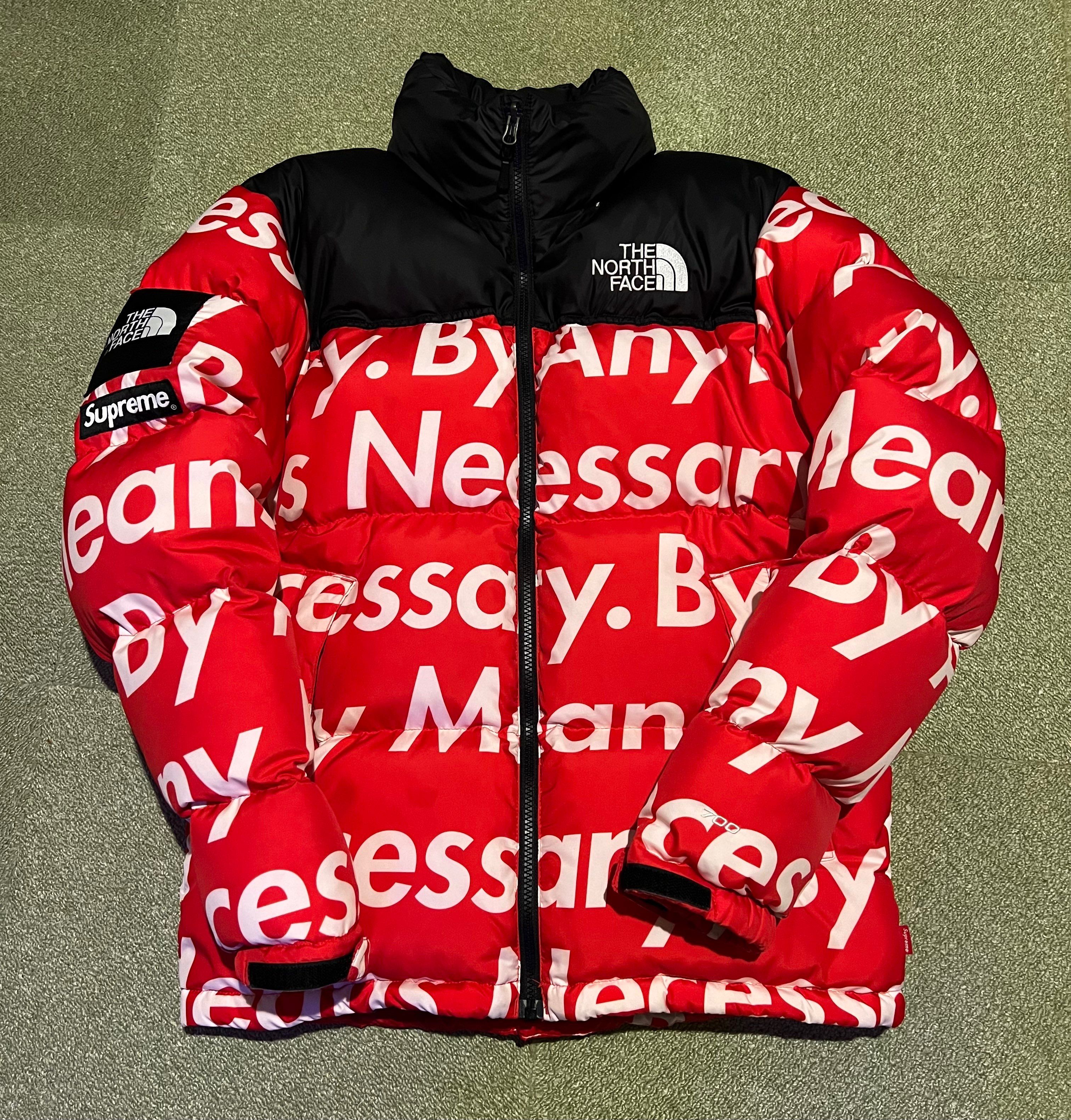 Supreme x The North Face Faux Fur Nuptse Jacket "Black"