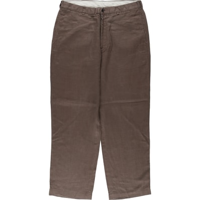 古着 ブルックスブラザーズ Brooks Brothers 346 リネンパンツ スラックス メンズw35相当/eaa615393