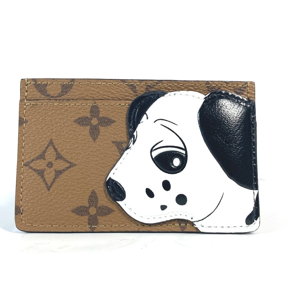 ルイヴィトン LOUIS VUITTON カードケース ポルト カルト・サーンプル M83691 モノグラムリバース 名刺入れ パスケース カードケース モノグラムリバースキャンバス ブラウン 未使用