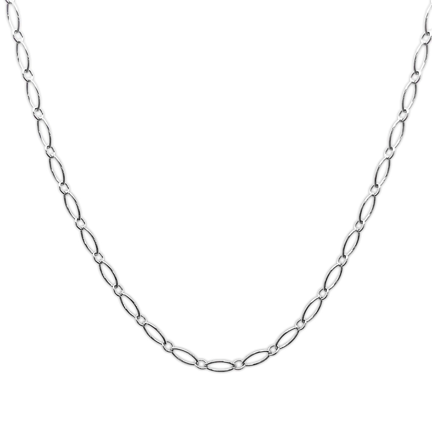 TIFFANY&Co. ティファニー オーバルリンクチェーン チェーンのみ 46.5cm ネックレス
SV925 シルバー 新品仕上済 レディース
【中古】