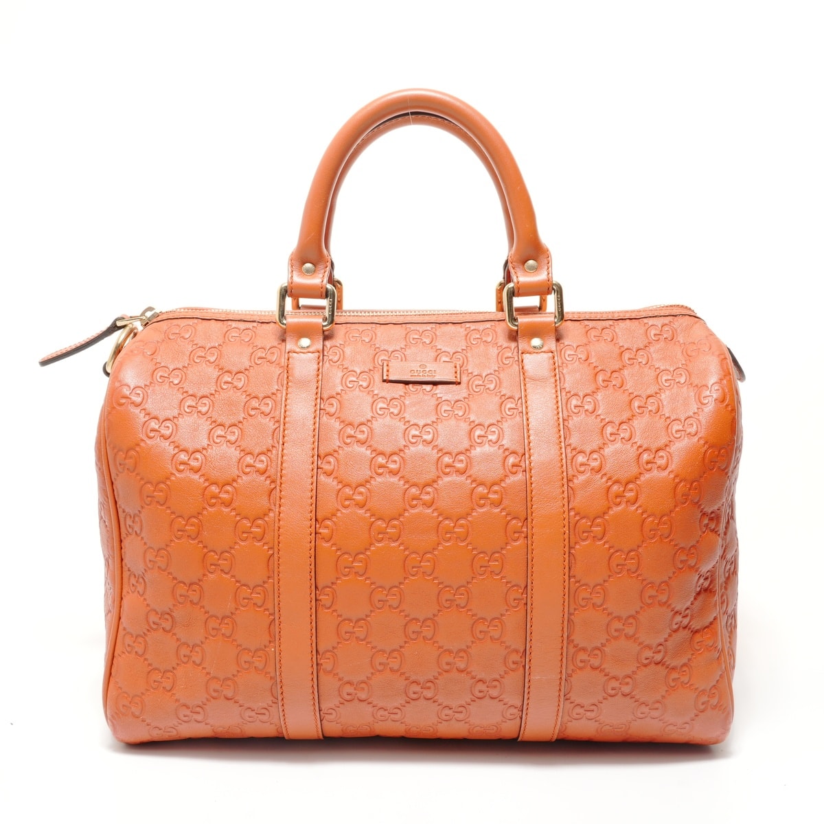 グッチ GUCCI グッチシマ ジョイ ボストンバッグ ハンドバッグ【中古】