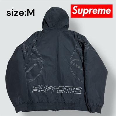 Supreme Zig Zag Stitch Puffy Jacket Supreme Zig Zag Stitch Puffy Jacket