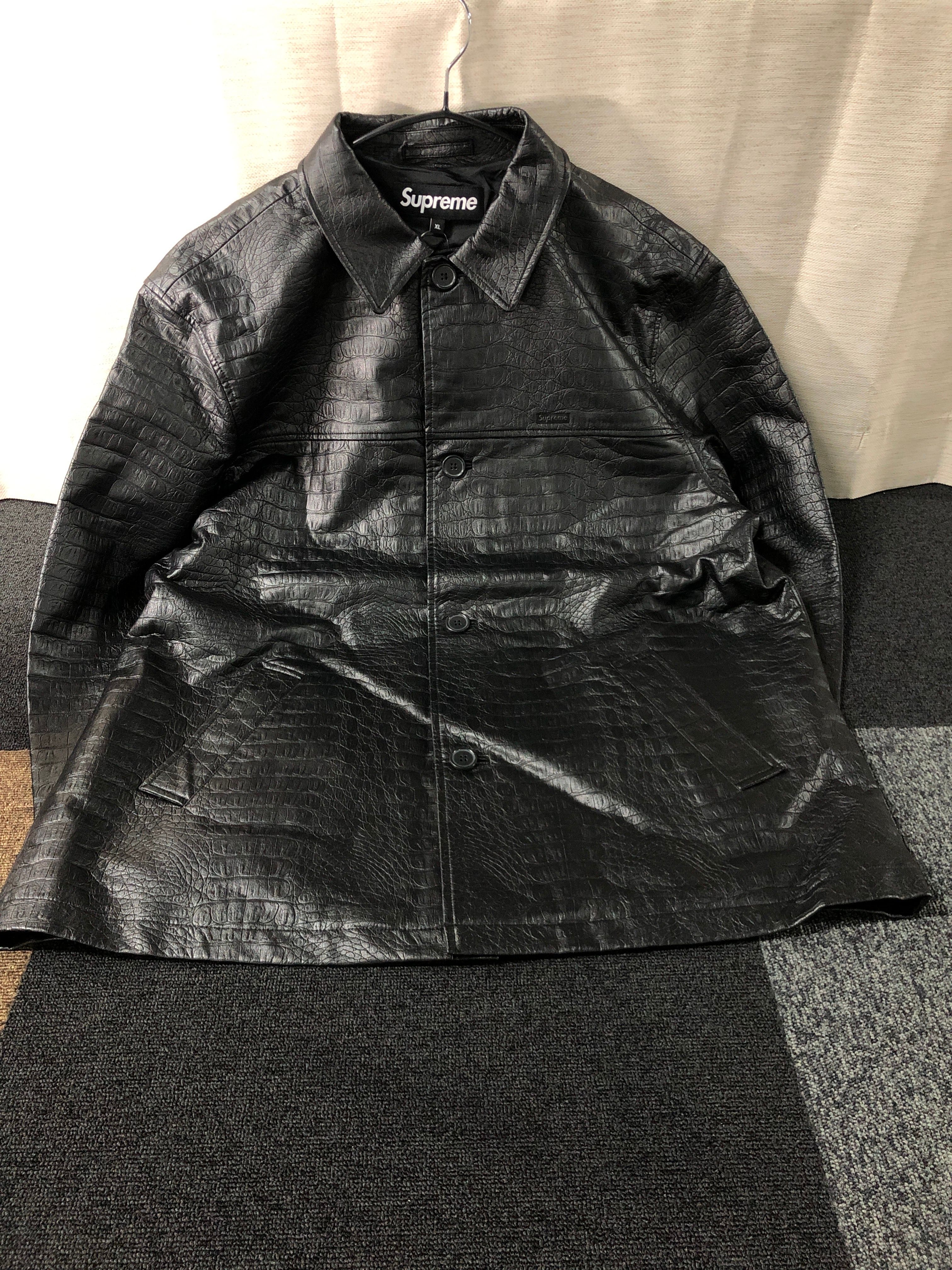 Supreme Faux Croc Car Coat 