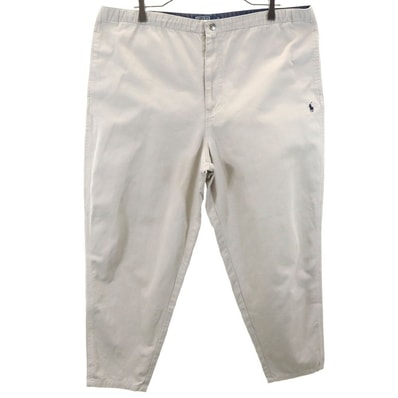 Polo by Ralph Lauren ポロバイラルフローレン コットンパンツ L ベージュ系