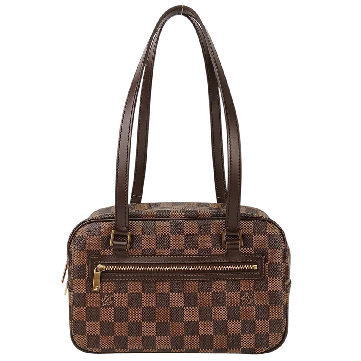 LOUIS VUITTON ルイ・ヴィトン シテMM SPオーダー ショルダーバッグ N48068 ダミエキャンバス エベヌ  レディース【中古】